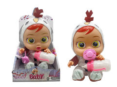 14inch Crying Baby Set W/M