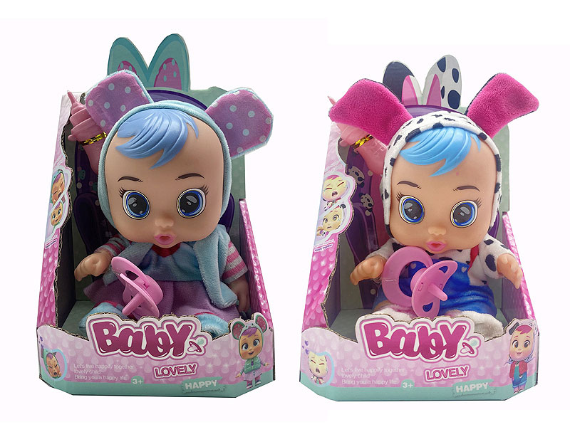 10inch Crying Baby W/M toys