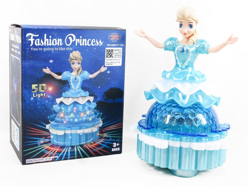 B/O universal Snow Princess W/L_M(2C) toys