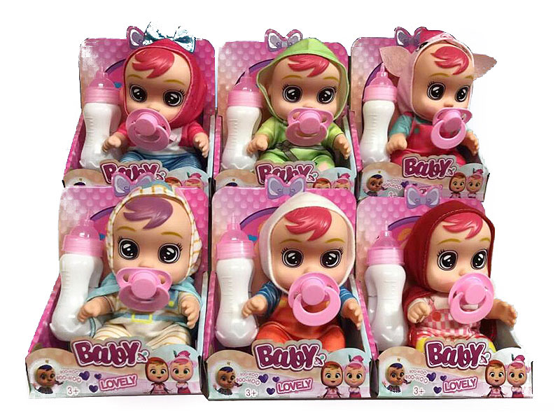 8inch Doll Set W/S_IC(6S) toys