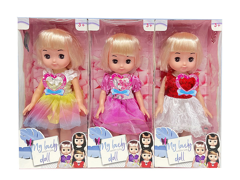 14inch Doll W/L_M(3S) toys