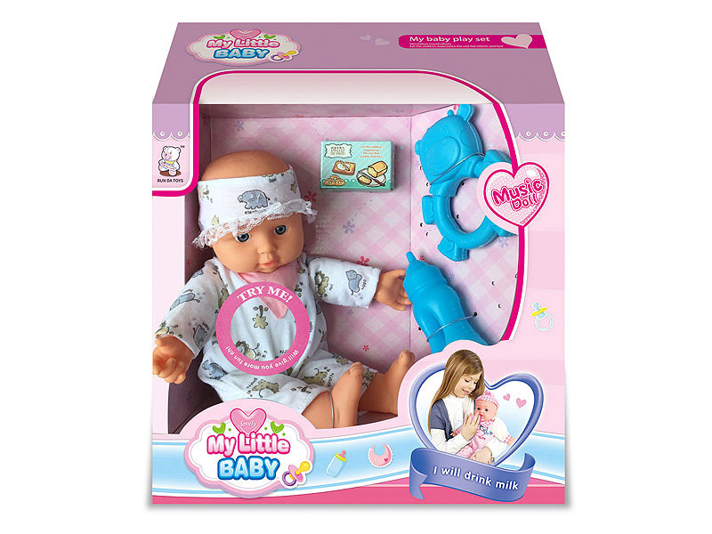 12inch Moppet Set W/IC toys