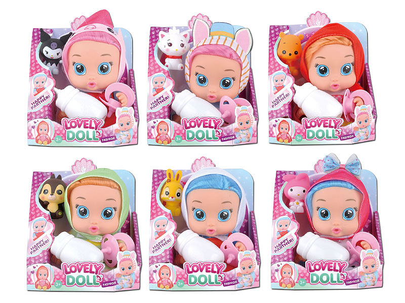 8inch Doll Set W/S_L(6S) toys