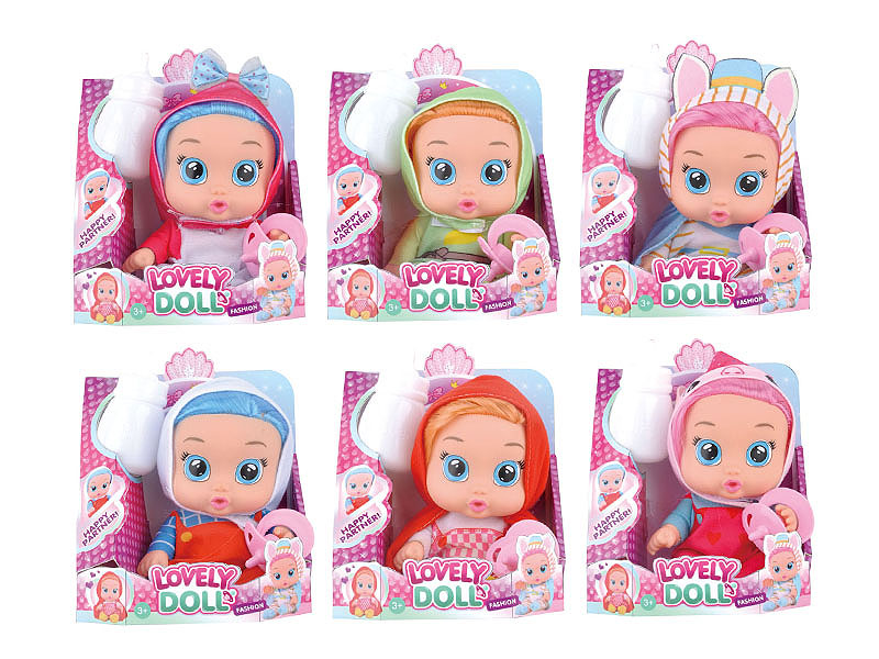 8inch Doll Set W/S_IC(6S) toys