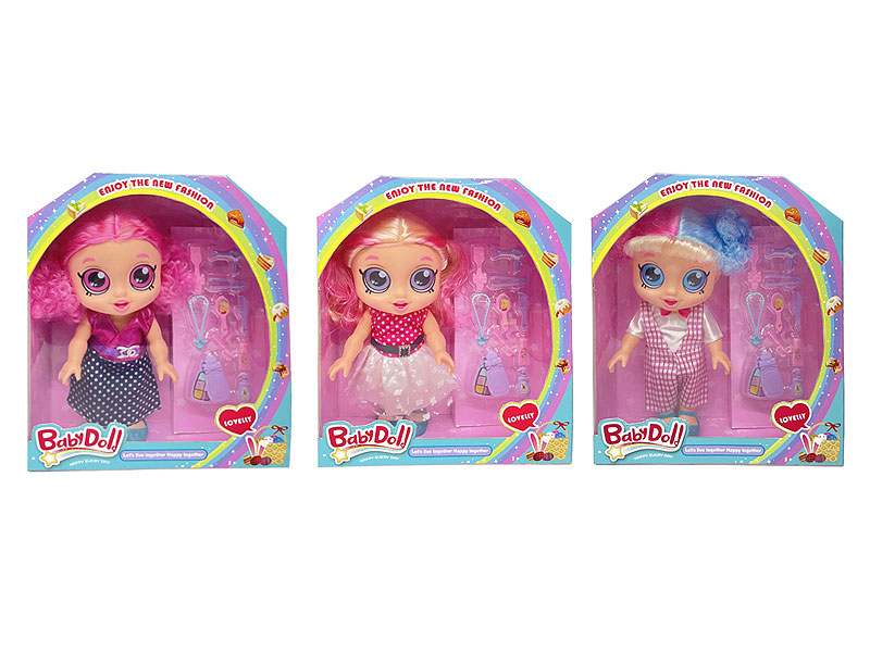 12inch Doll Set W/S_IC(3S) toys