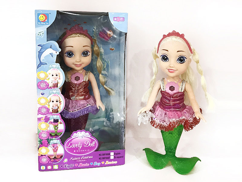 14inch Mermaid Set W/L toys