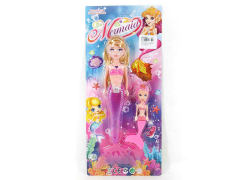 9inch Mermaid W/L(4C) toys