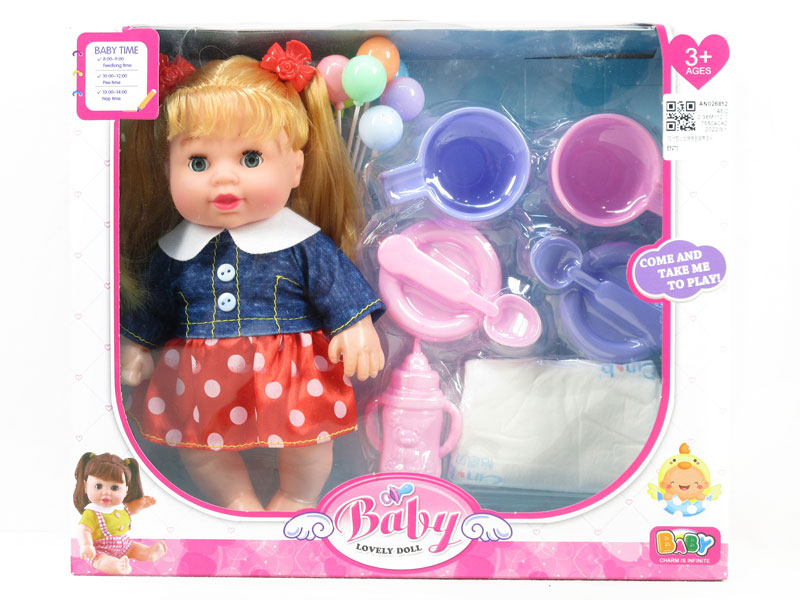10inch Empty Body Doll Set W/M toys