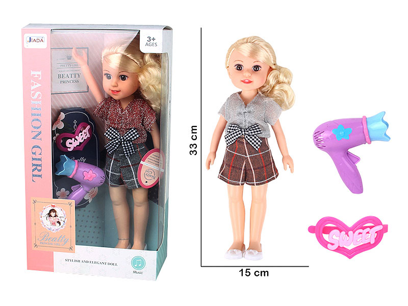 13inch Girl Set W/Song toys