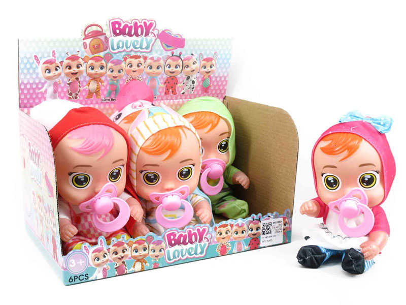 8inch Empty Body Crying Baby W/IC(6in1) toys