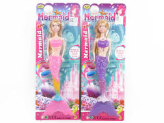 11.5inch Solid Body Mermaid W/L(2C)