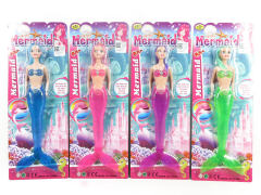 11.5inch Solid Body Mermaid W/L(4C) toys