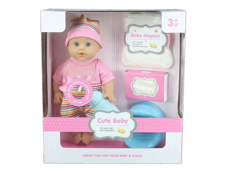 30.5CM Moppet Set W/IC toys