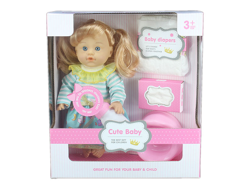 30.5CM Moppet Set W/IC toys