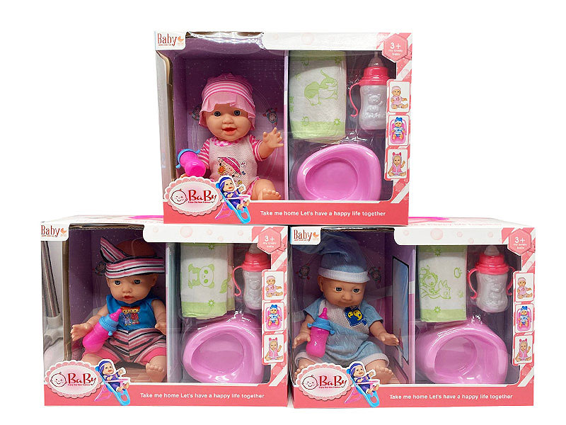 10inch Brow Moppet Set W/M(3S) toys