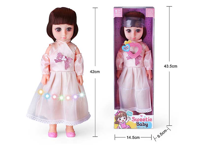 16inch Fashion Doll W/L_S toys
