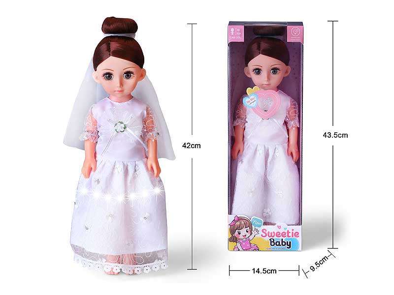 16inch Fashion Doll W/L_S toys