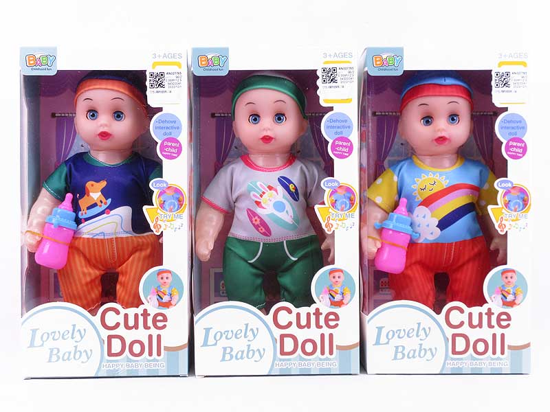 12inch Empty Body Doll Set W/IC(3S) toys
