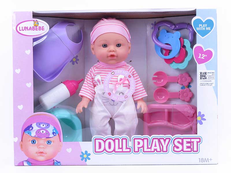 12inch Moppet Set W/IC toys