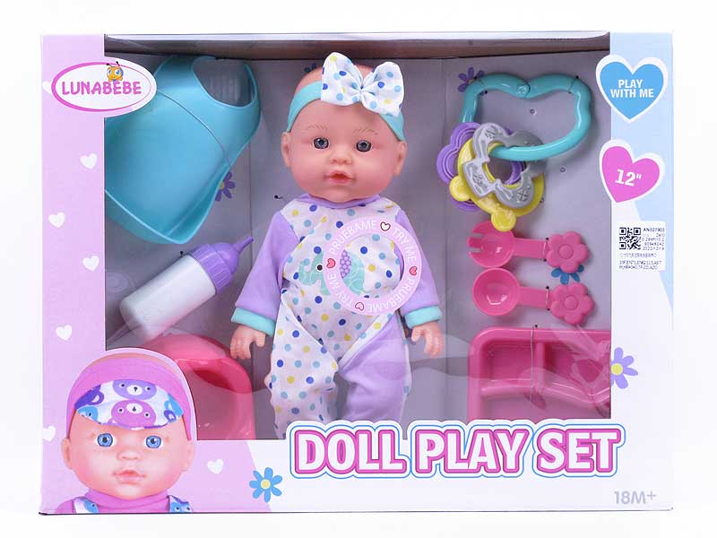 12inch Moppet Set W/IC toys