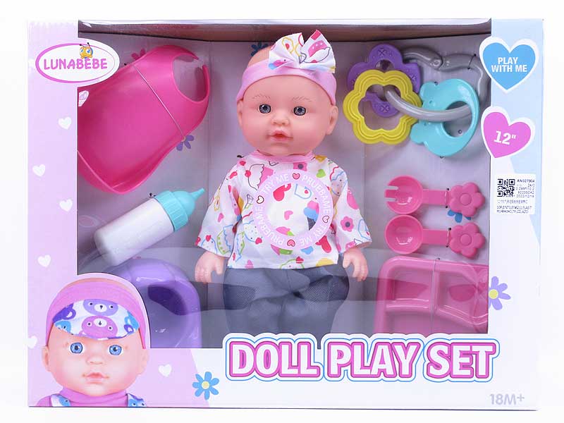 12inch Moppet Set W/IC toys