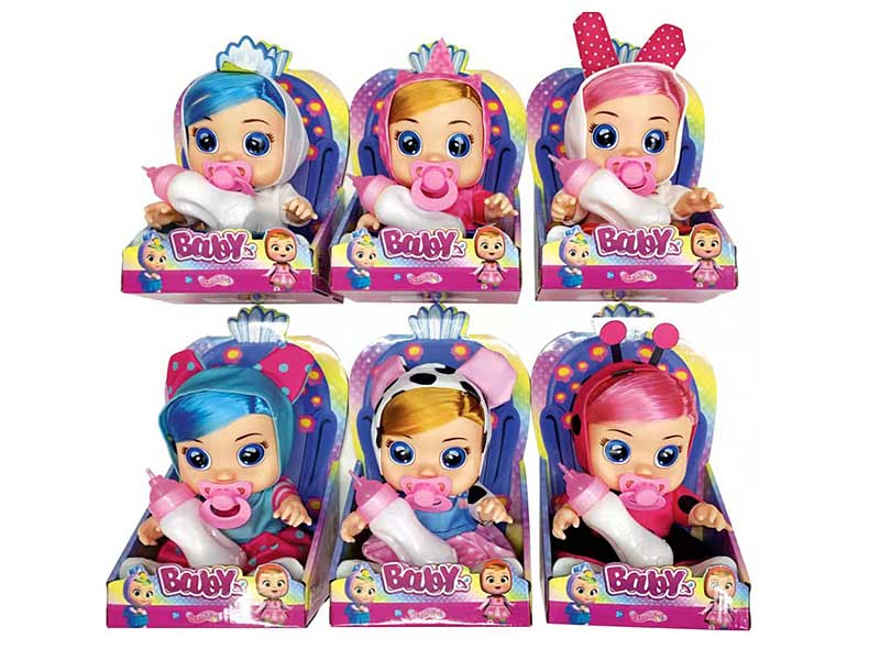 10inch Crying Baby Set W/S_M(6S) toys