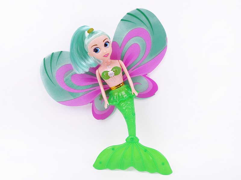 7inch Solid Body Mermaid W/L toys