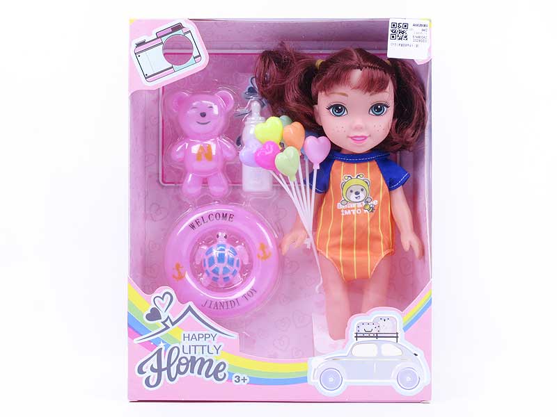 10inch Empty Body Doll Set W/M(3S) toys