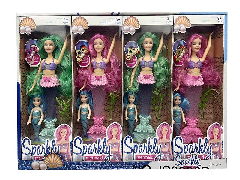 11.5inch Mermaid W/L_M(4in1) toys