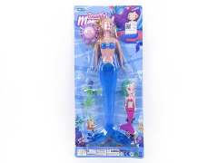 11inch Solid Body Mermaid Set W/L(4C)