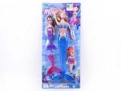 Solid Body Mermaid Set W/L(3in1)