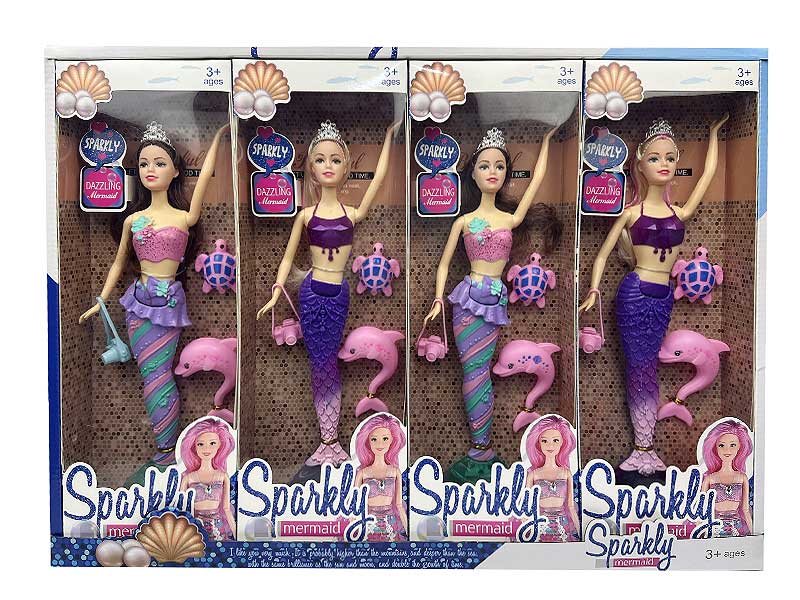 11.5inch Mermaid W/L(4in1) toys