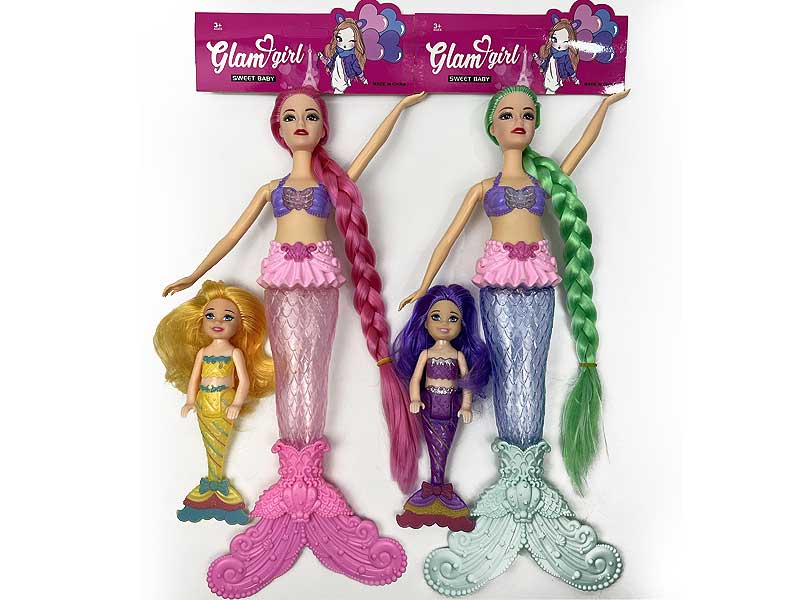 11.5inch Solid Body Mermaid W/L_M(2S) toys