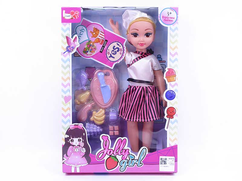 14inch Empty Body Doll Set W/M toys