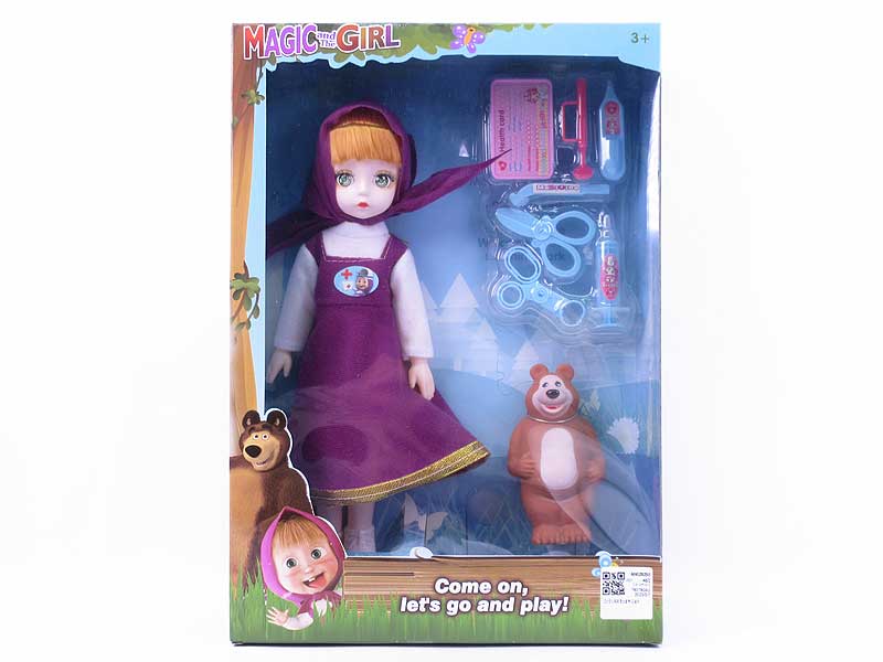 12inch Empty Body Doll Set W/IC_M toys