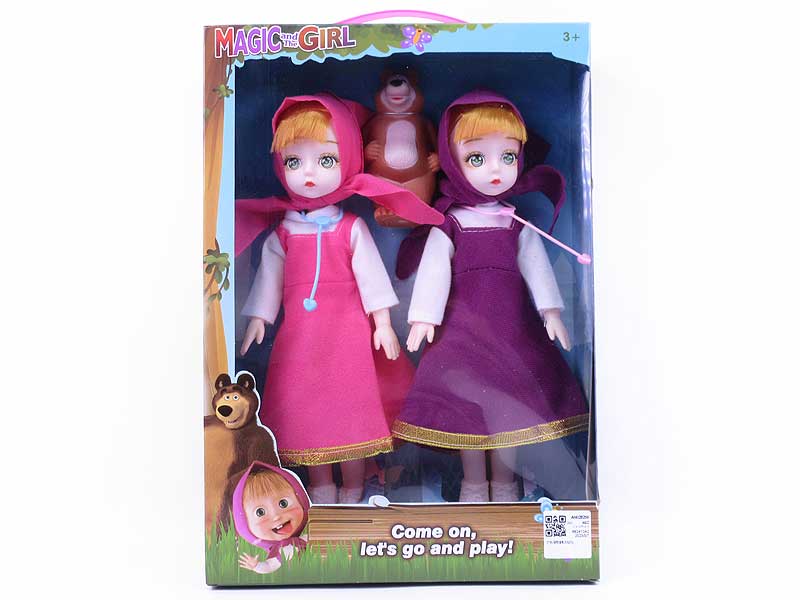 12inch Empty Body Doll Set W/IC_M(2in1) toys