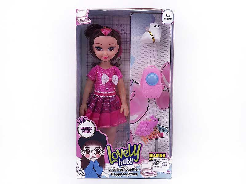 14inch Empty Body Doll Set W/M toys