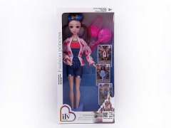 11inch Solid Body Doll Set W/L_M(6S) toys