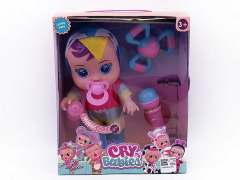 10inch Crying Baby Set W/IC(6S) toys