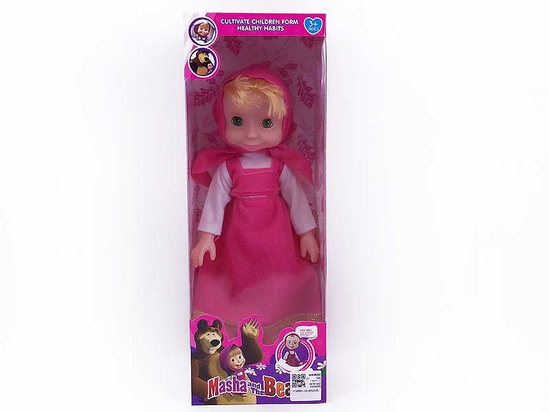 14inch Doll Set W/M(3C) toys