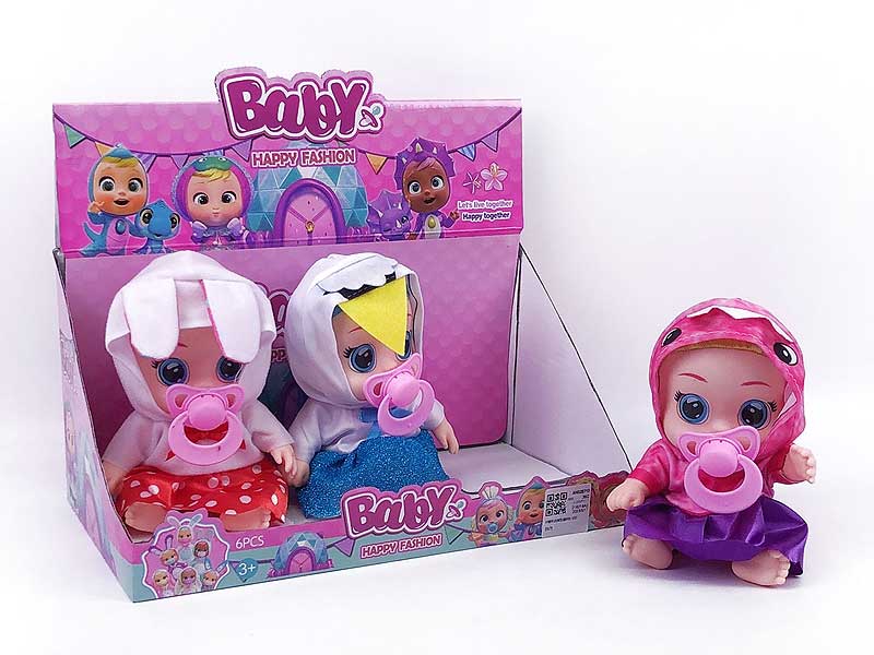 8inch Crying Baby W/M(6in1) toys