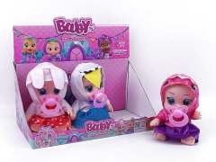 8inch Crying Baby W/M(6in1)