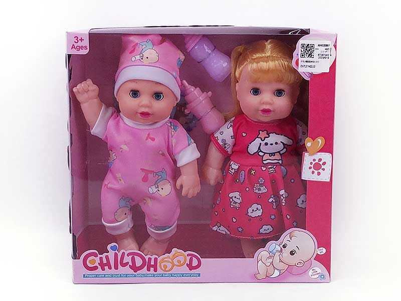 10inch Empty Body Doll Set W/M(2in1) toys