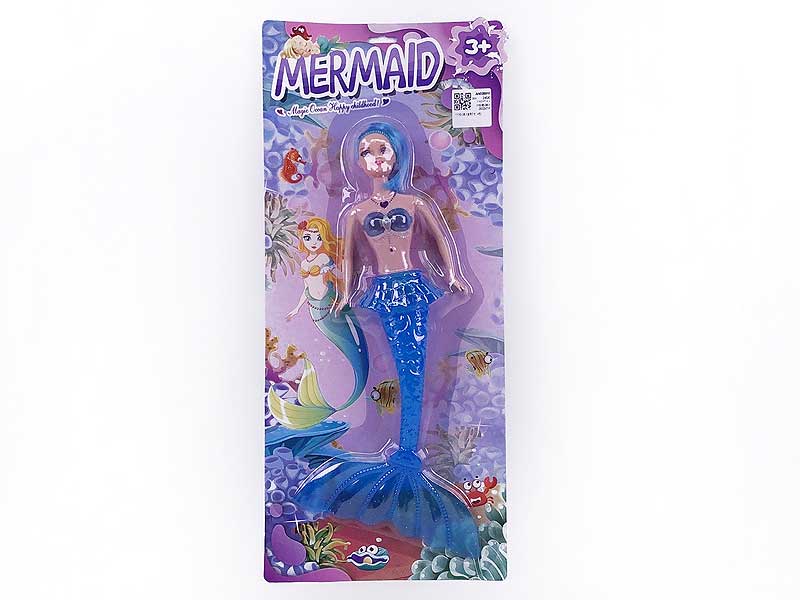 11inch Solid Body Mermaid W/L(4C) toys