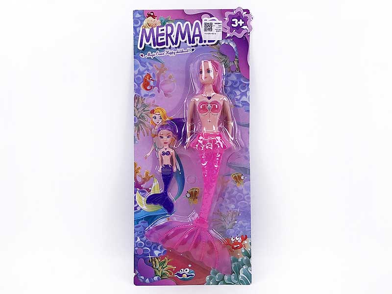 11inch Solid Body Mermaid W/L & Mermaid(4C) toys