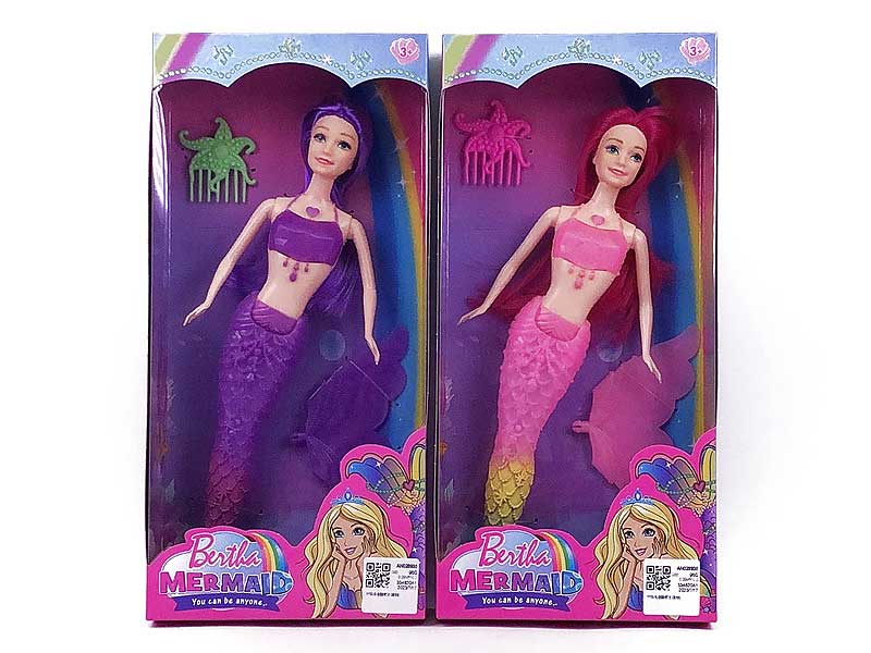 11inch Mermaid Set W/L(2S) toys