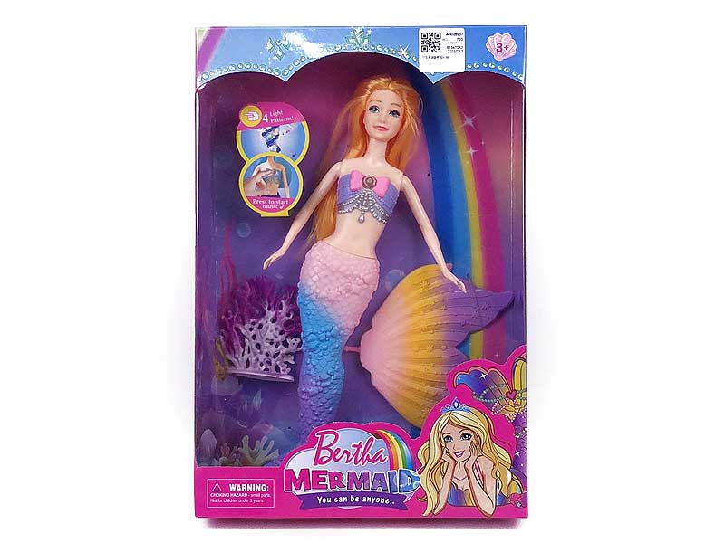 11inch Mermaid Set W/L_M toys