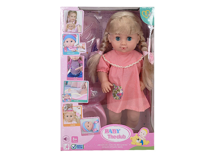 40CM Moppet Set W/IC toys