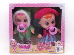 8inch Crying Baby W/M(2in1)
