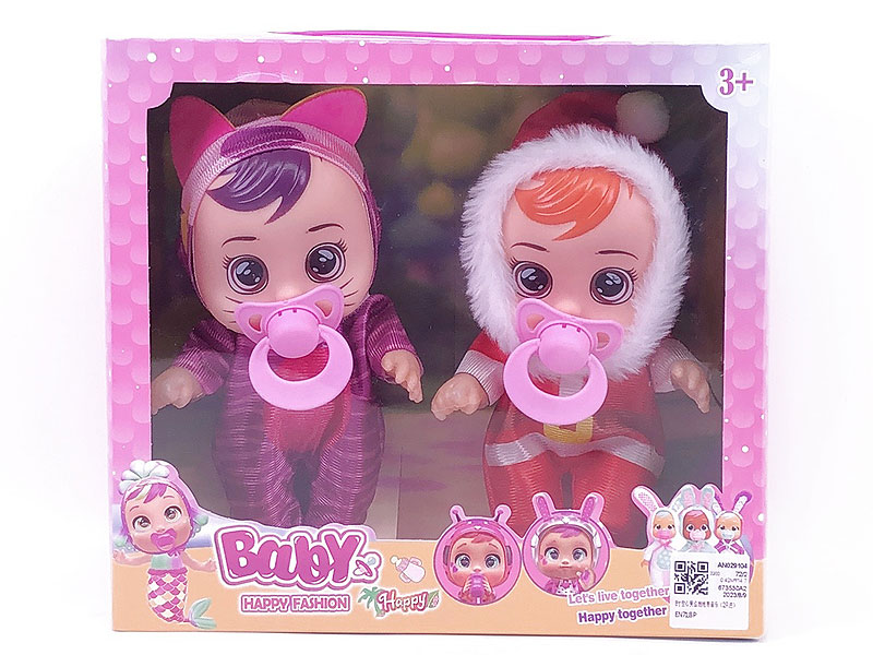8inch Empty Body Crying Baby W/M(2in1) toys